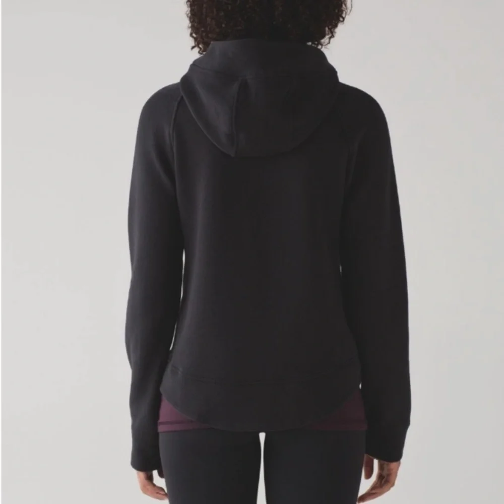 Lululemon Fleece Be True Hoodie in Black